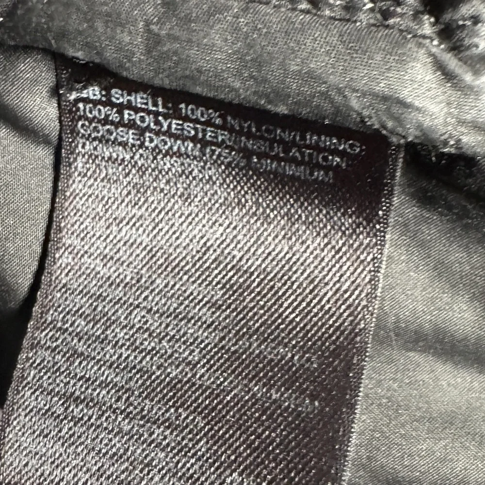 The‎ North Face Jacket Mens XL Black 700 Down Puffer Full Zip Nuptse*